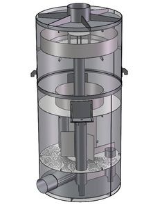 Деаэратор вакуумный ДВ-200 Деаэраторы вакуумные серии ДВ-200 предназначены для удаления коррозионно-агрессивных газов (кислорода и свободной углекислоты) из питательной воды водогрейных котлов и подпиточной воды систем теплоснабжения в котельных и на ТЭЦ. В качестве теплоносителя в них может использоваться перегретая деаэрированная вода и пар. Деаэраторы изготавливаются в соответствии с требованиями ГОСТа 16860 - 88.